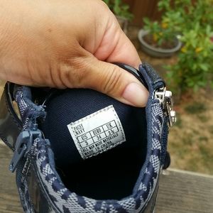 Michael Kors youth navy high top